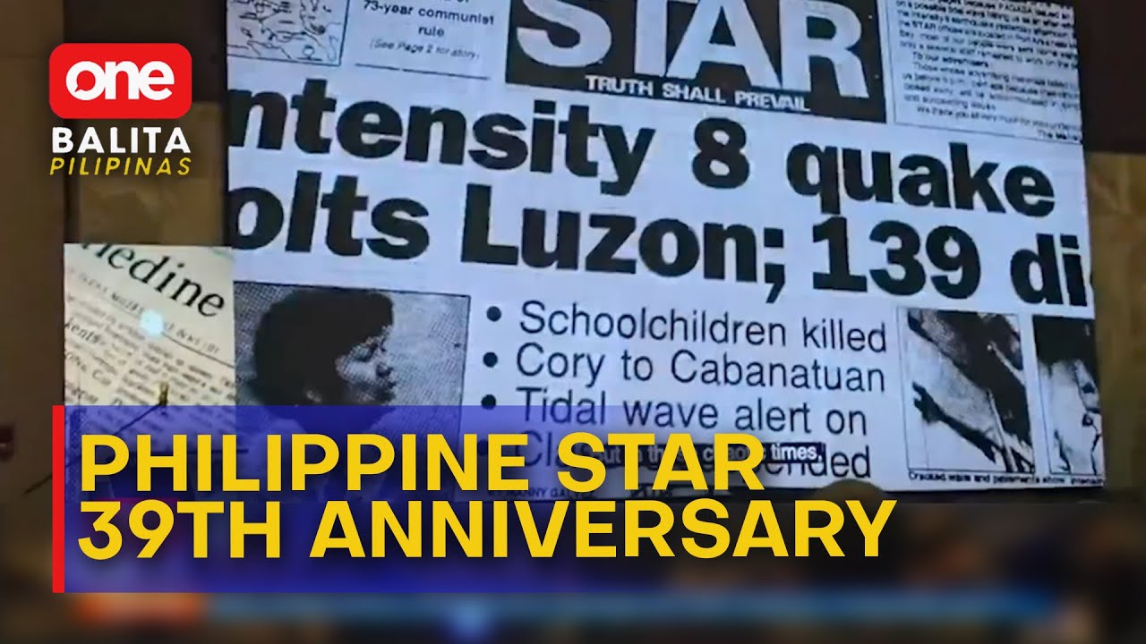 The Philippine Star, ipinagdiwang ang 39th founding anniversary | One Balita Pilipinas