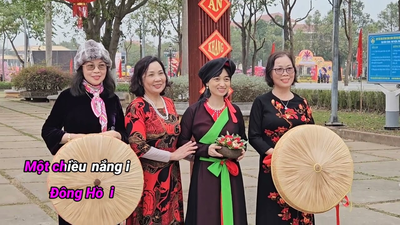Những cô gái quan họ - ảnh trong gia đình yêu thương