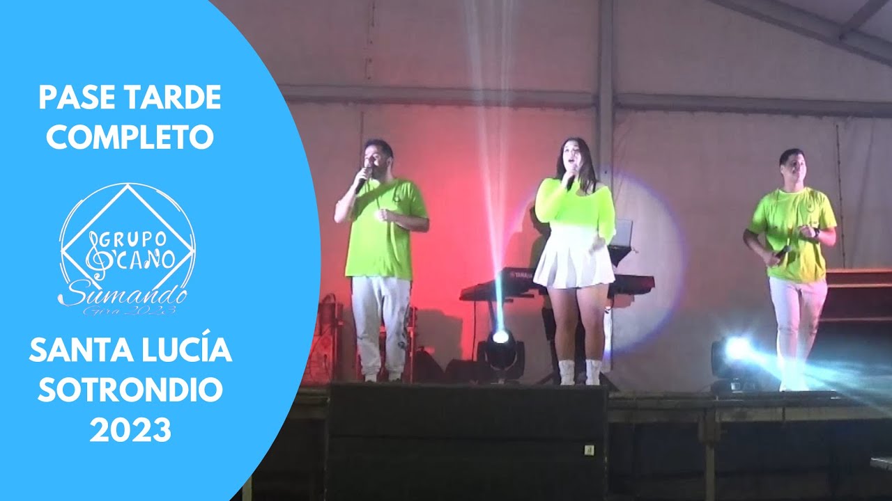 Grupo D'Cano | Fiestes Santa Lucía (Sotrondio 2023) | RECUERDA SUSCRIBIRTE