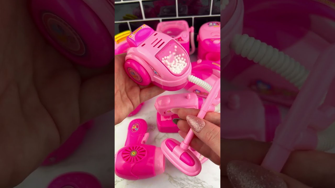 Cute Mini Vacuum Cleaner Satisfying Video ASMR! #shorts #mini
