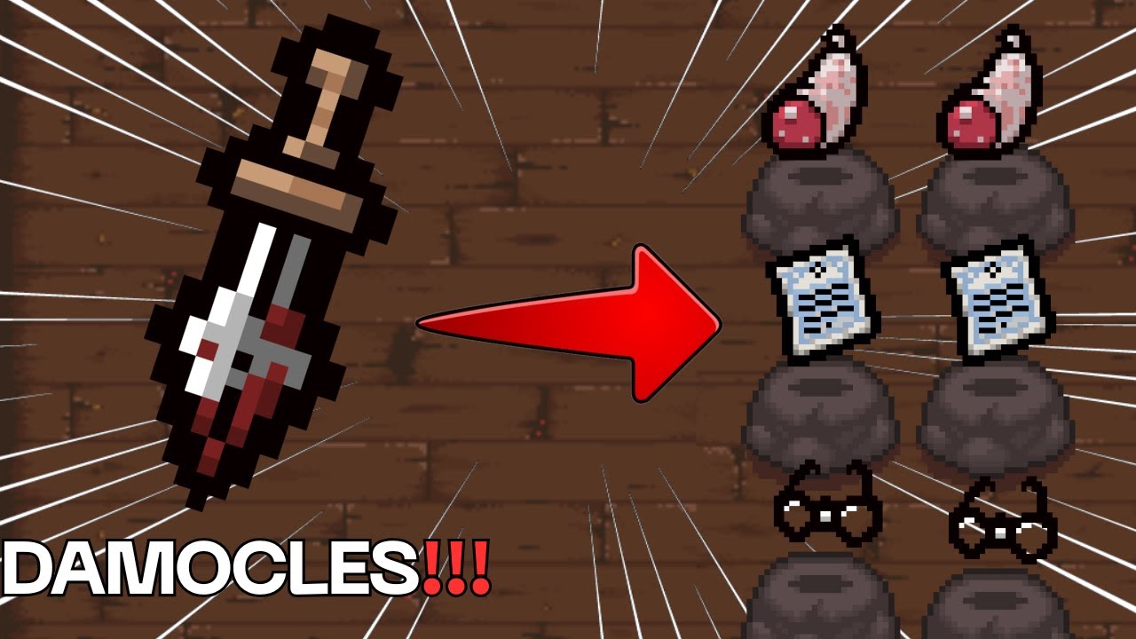 DAMOCLES IS THE BEST ITEM!!! [RANDOMSTREAK] - The Binding Of Isaac Repentance +
