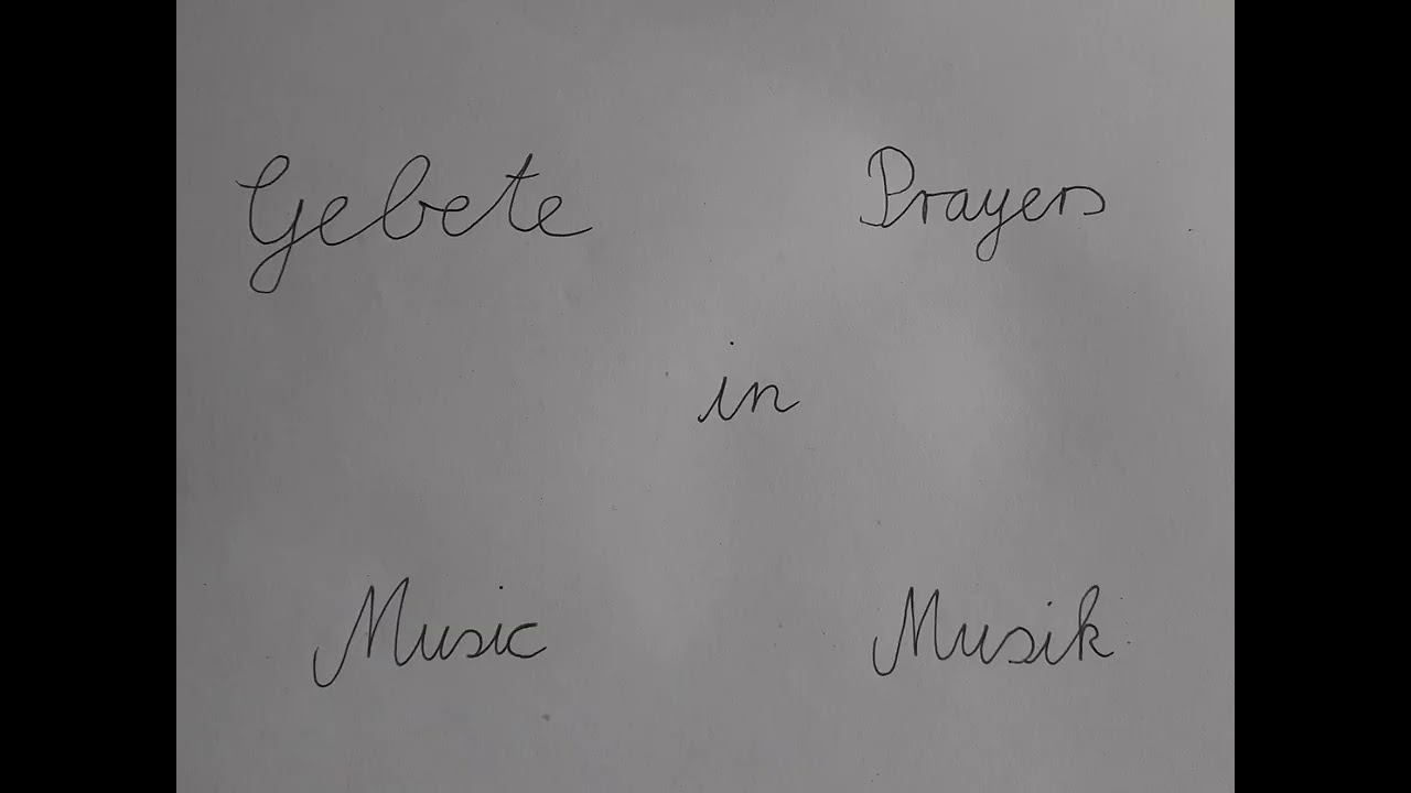 Prayers in Music 33 Gebete in Musik am 08.10.2025 mit Felix Einklang in St. Paulus