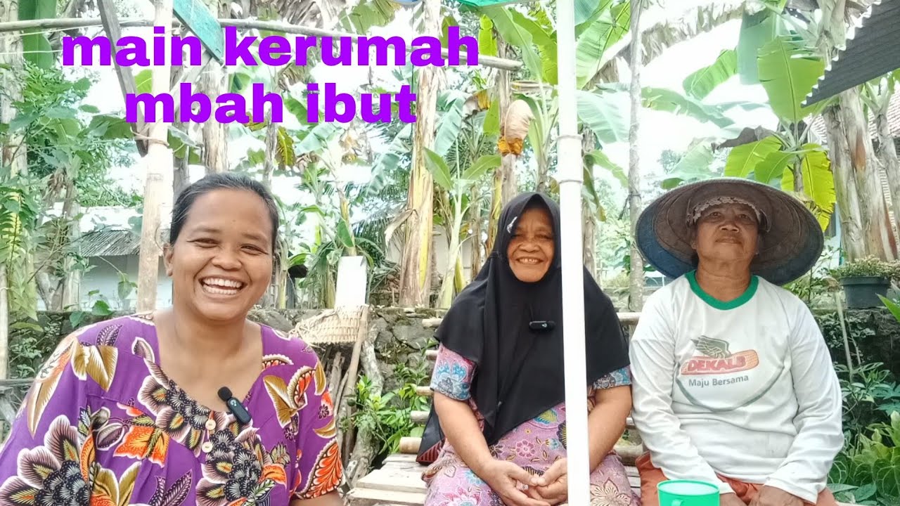 Main kerumah mbah ibut bareng mbah uti  !! Ngintip warung adik ipar