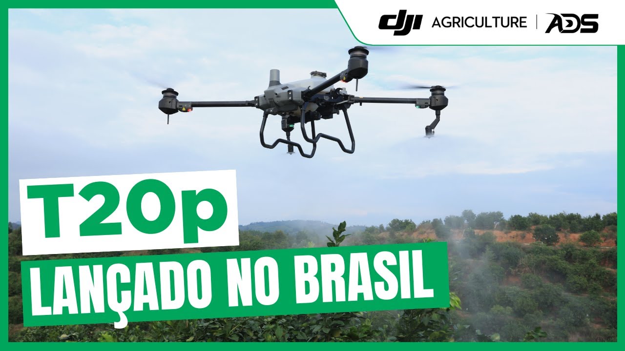 LAN&Ccedil;AMENTO DJI AGRAS T20p - ADS