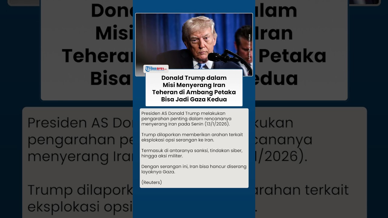 Iran di Ambang Kehancuran! AS Perkuat Niat Invasi Teheran, Amunisi hingga Pasukan Bersiap
