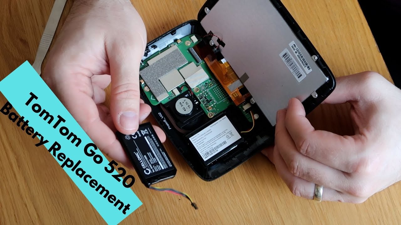 TomTom Go 520 - Attempting Battery Replacement