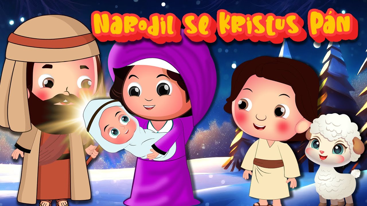Narodil se Kristus P&aacute;n - Nejlep&scaron;&iacute; česk&eacute; v&aacute;nočn&iacute; koledy - P&iacute;sničky pro děti | V&aacute;nočn&iacute; p&iacute;sně