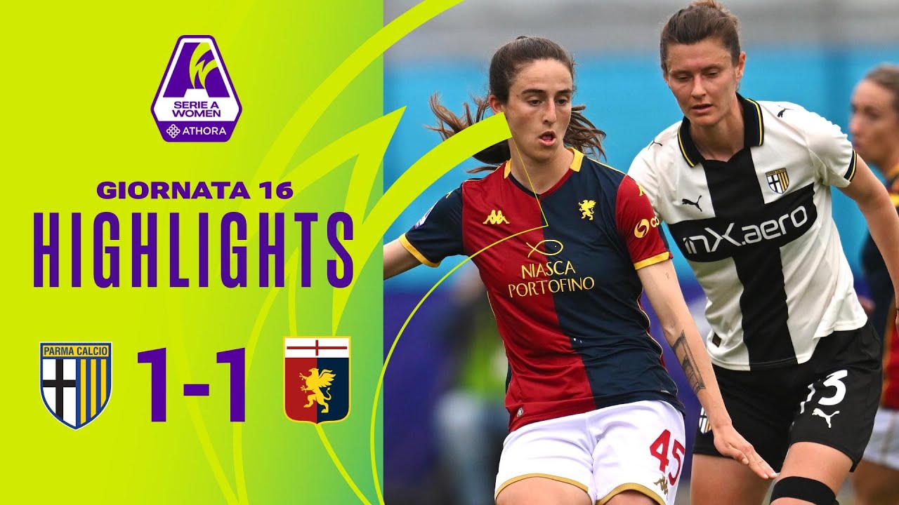 Parma-Genoa 1-1 | Vigilucci risponde a Rabot | #SerieAWomenAthora