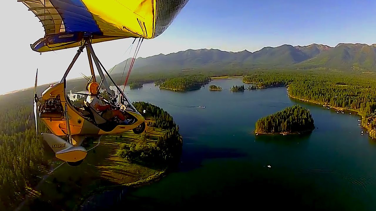Montana Sunset Flight - Bigfork, Flathead