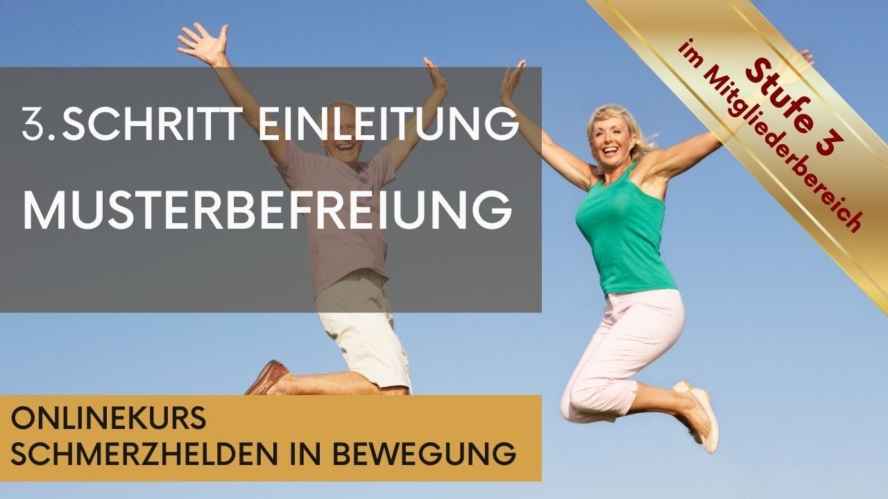 3. Schritt: Einleitung Wie befreie ich mich von ungesunden Mustern und Gewohnheiten? | Onlinekurs