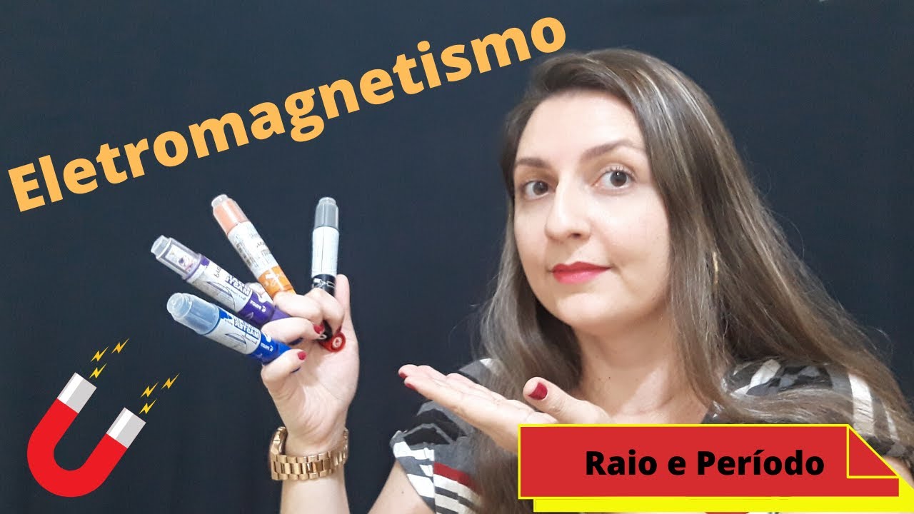 Movimento de uma Partícula Eletrizada Imersa em um Campo Magnético Uniforme (Raio e Período)