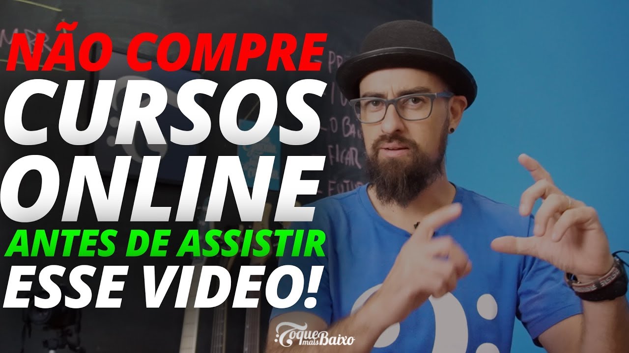 N&Atilde;O COMPRE CURSOS ONLINE antes de ASSISTIR ESSE V&Iacute;DEO!