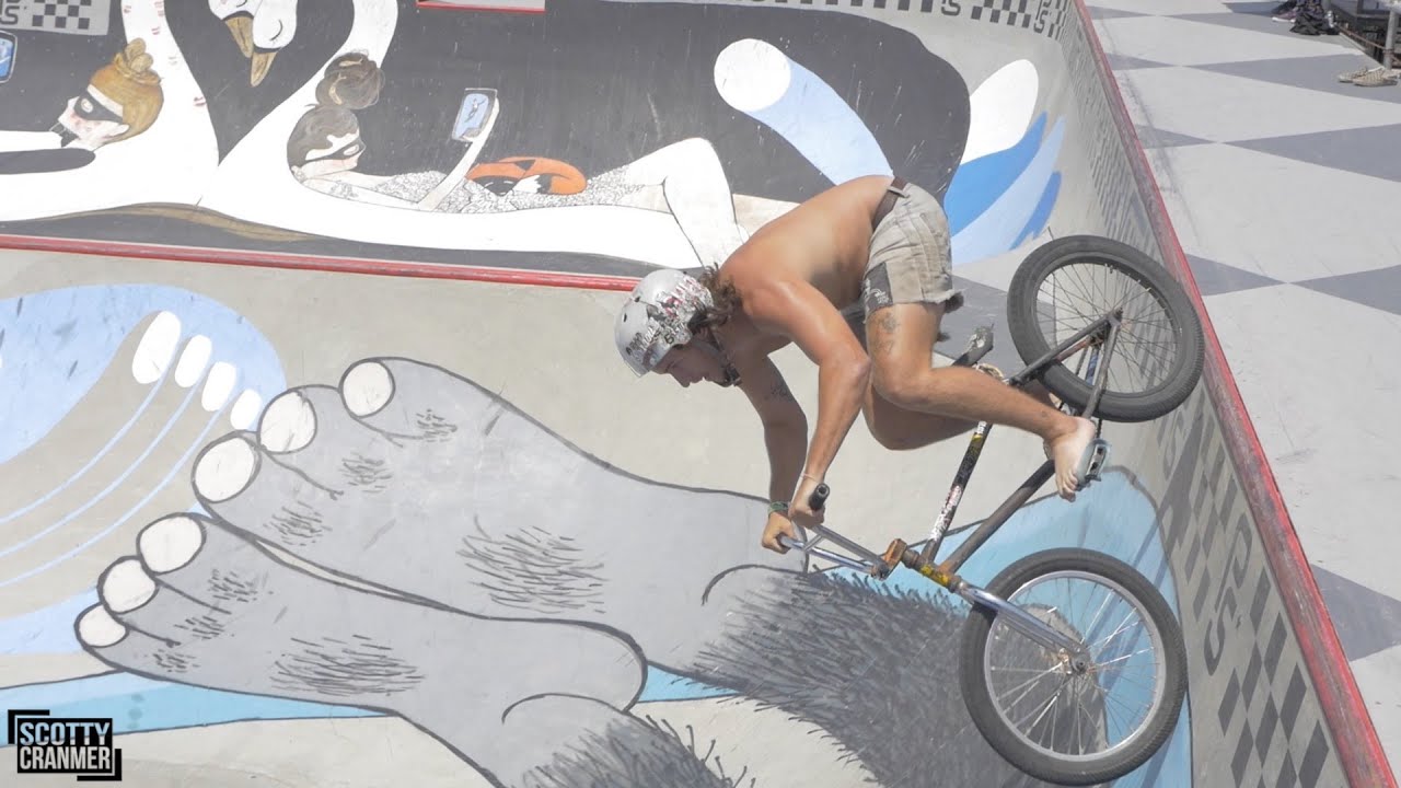 INSANE SHOELESS BMX RIDER!