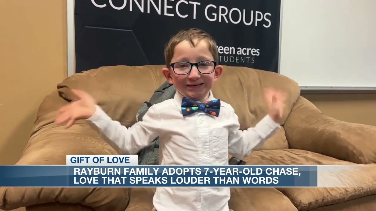 A family fluent in love: The Rayburns welcome 7-year-old Chase home