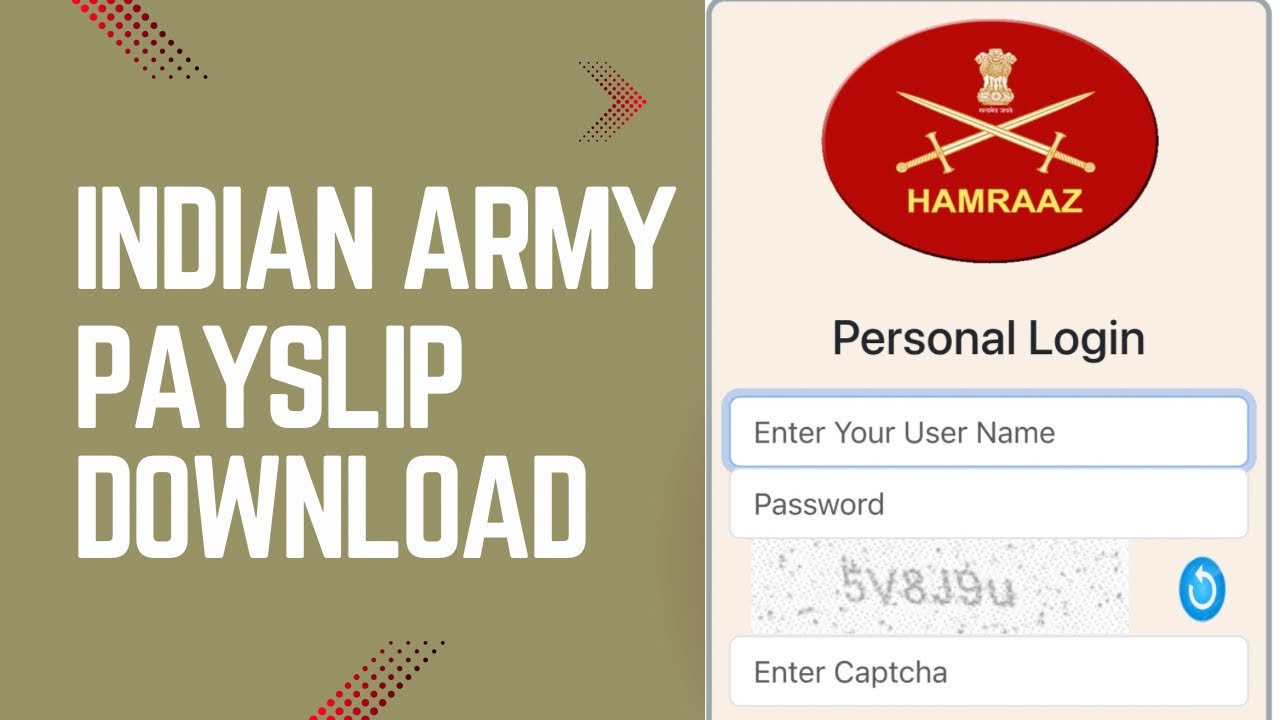 How to Download Indian Army Payslip? | Humraaz App Payslip Download 2025