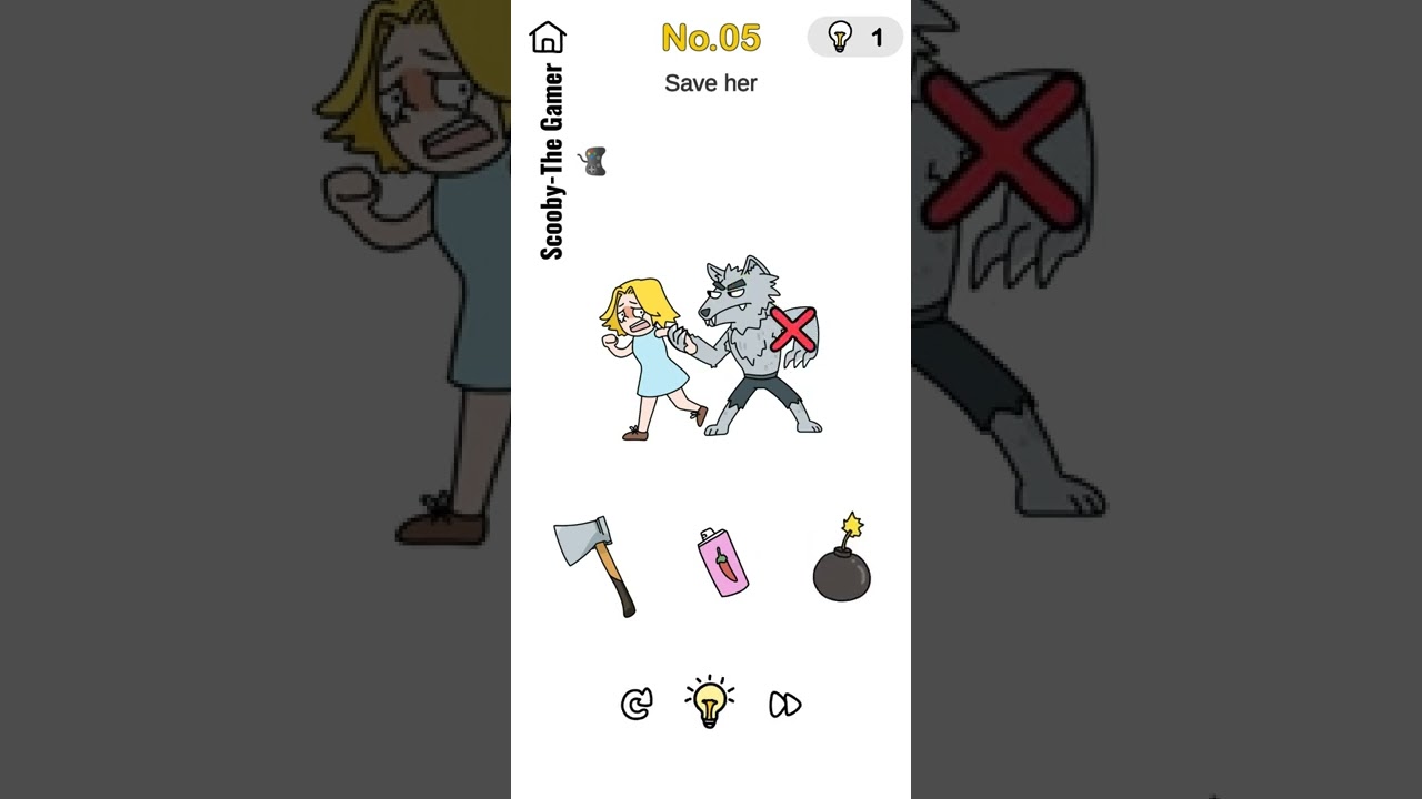 Save her No.5 #brainstorming#brainout#gaming