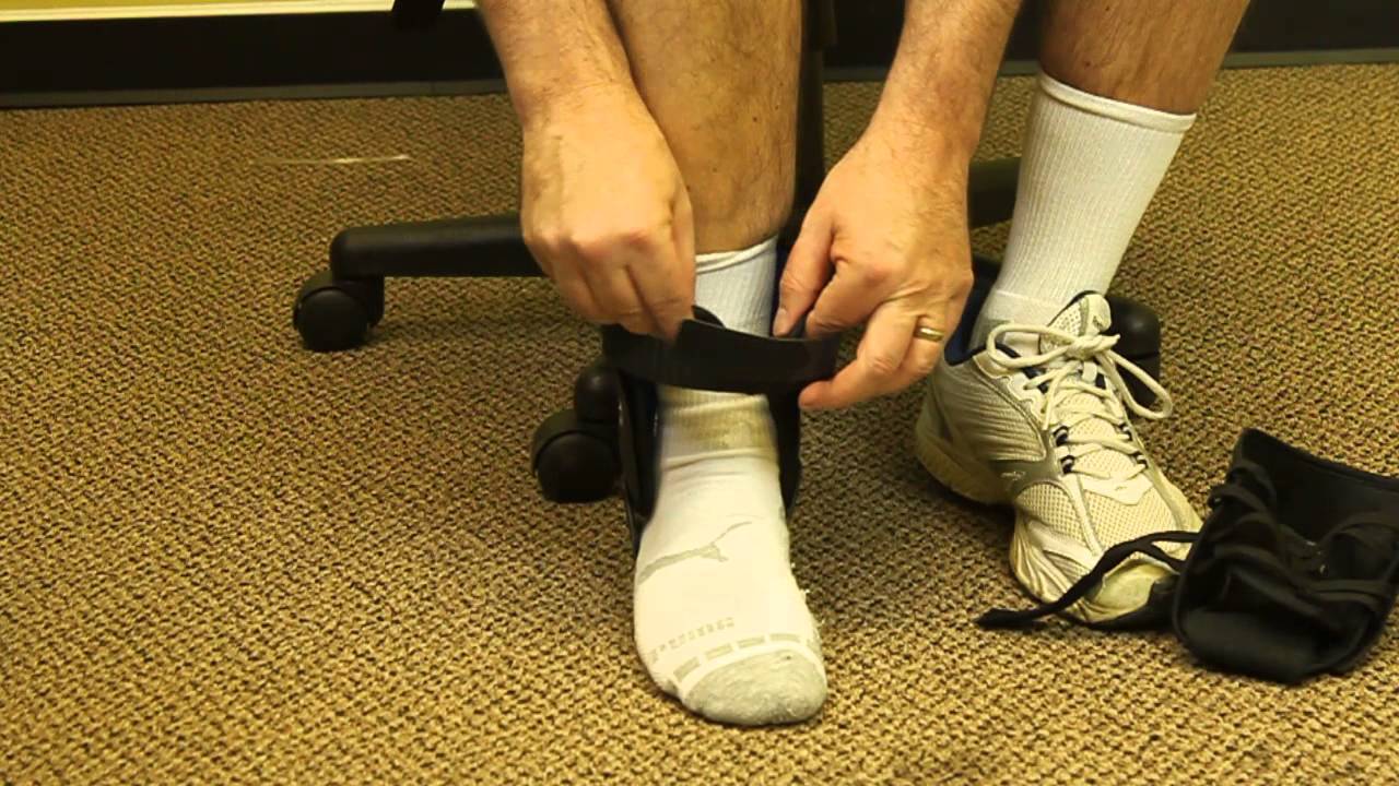 Accord Ankle Brace II  Application Instruction
