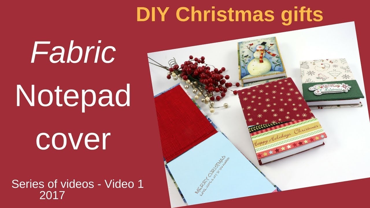 DIY fabric notepad cover and how to use corner miter tool