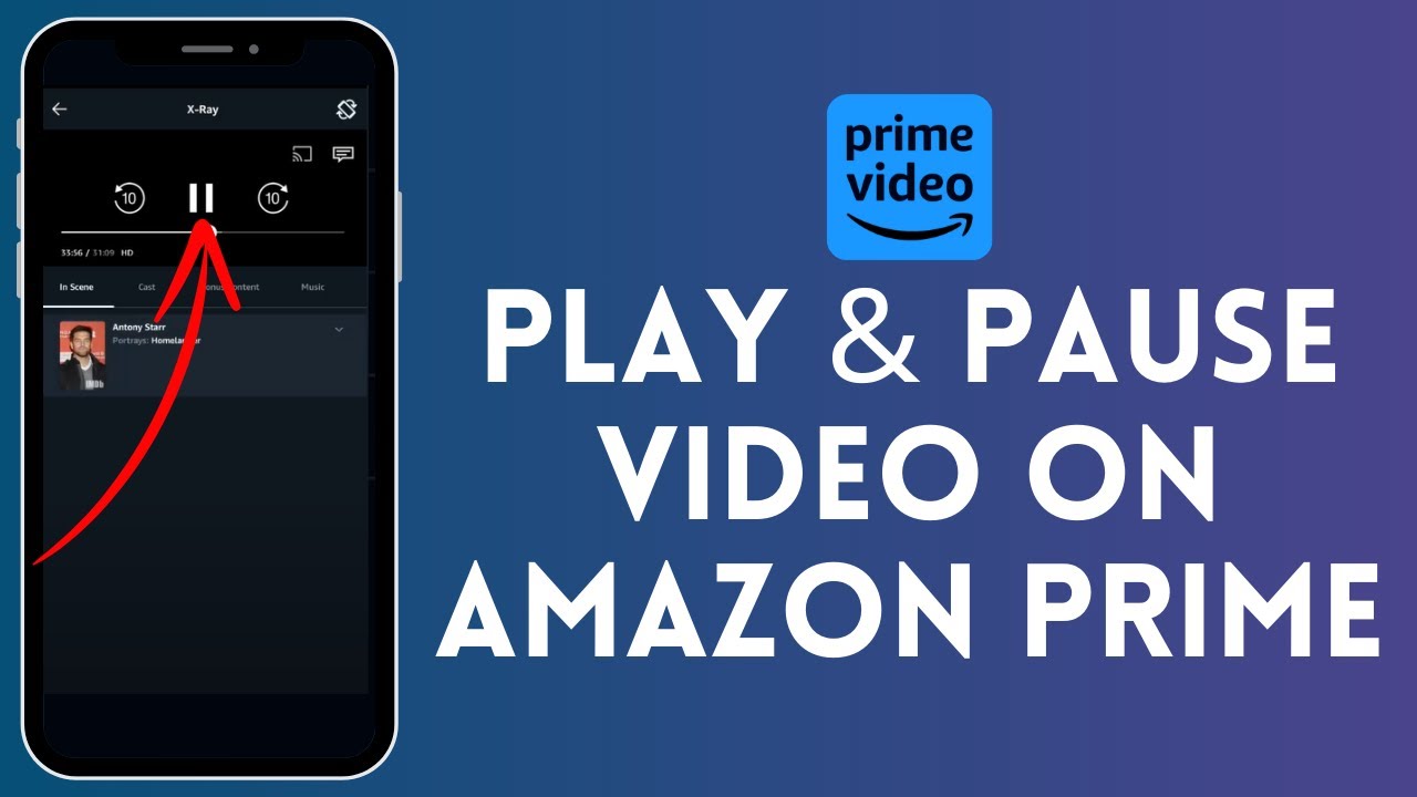 How to Play & Pause Video on Amazon Prime (2024) | Amazon Prime Tutorial
