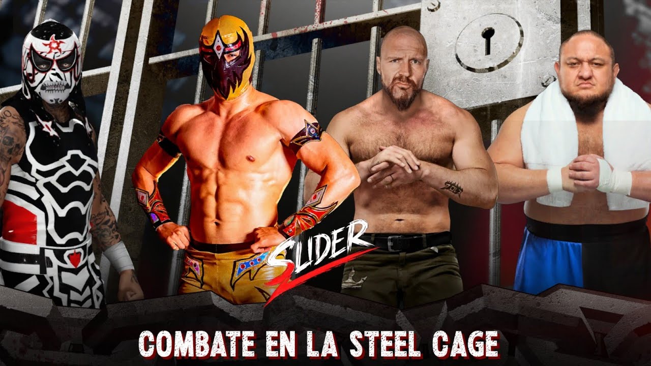 MAIN EVENT FIRST CONTENDER TITLE PENTA VS MASCARA DORADA VS JON MOXLEY VS SAMOA JOE #wwe #aew #2k25 