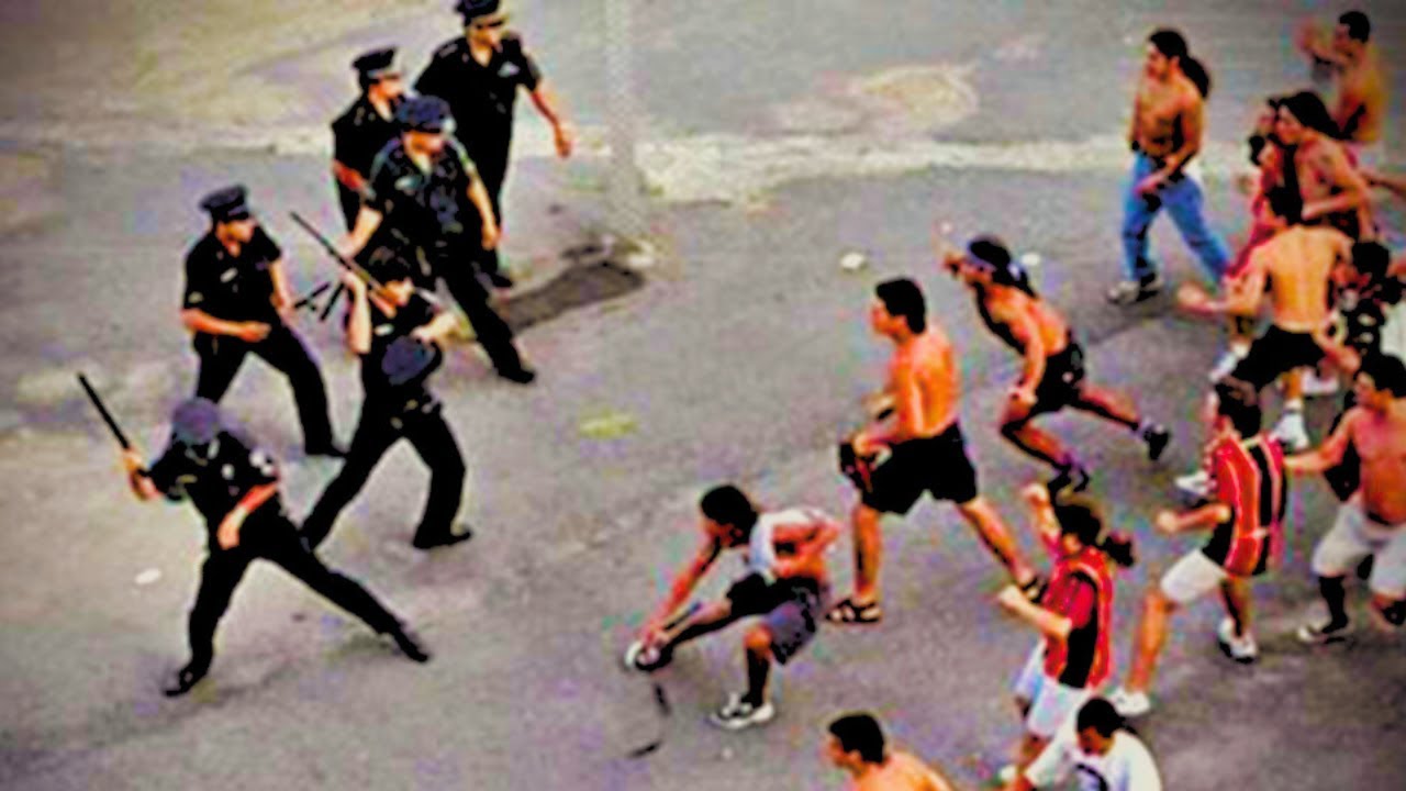 Chacarita vs Boca (2002): la batalla con la Policía en San Lorenzo