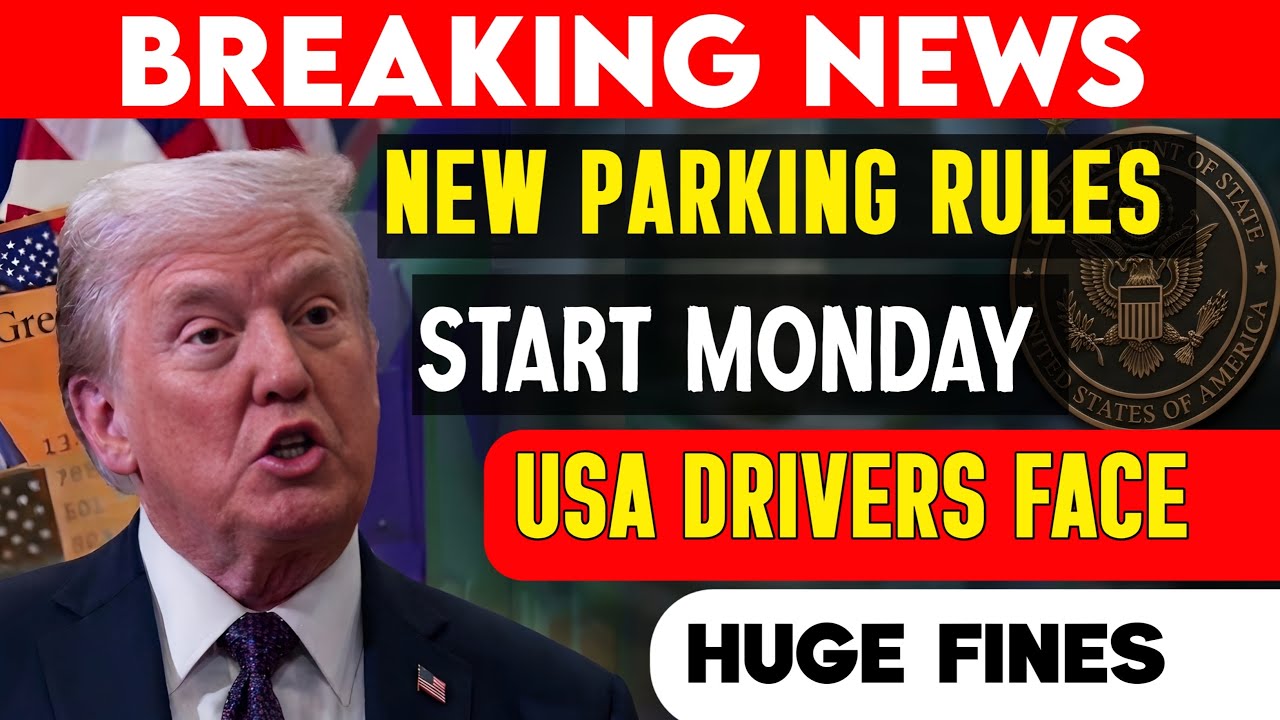 🚨 Urgent: New Parking Rules Start Monday &mdash; USA Drivers Face Huge Fines