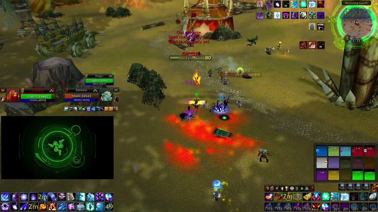 Sanctus Exercitus vs Horde Premades 10v10 WSG - Arcane Mage PoV! Warmane Icecrown 3.3.5
