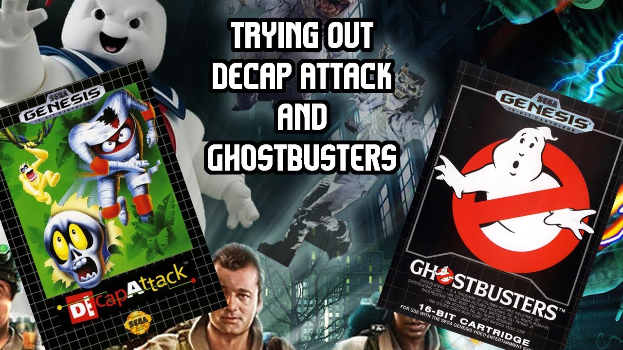 Trying out Decap Attack & Ghostbusters - Mike Matei Live