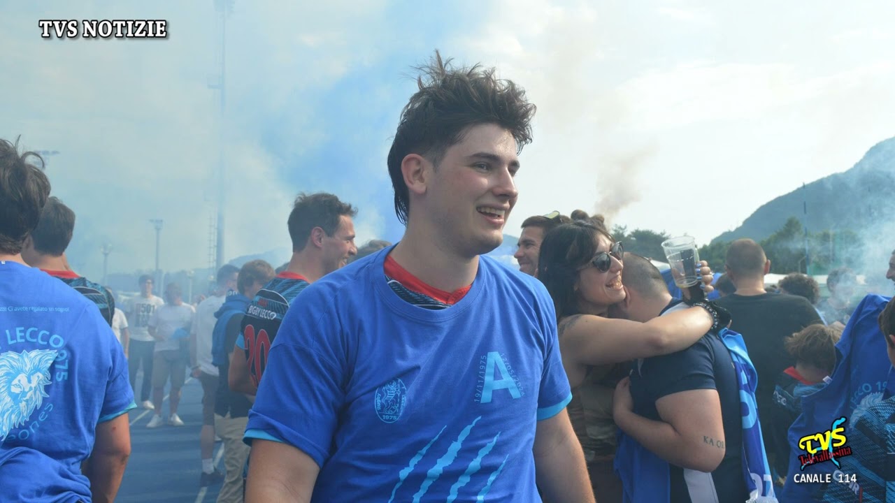 Il Rugby Lecco festeggia la promozione in A1