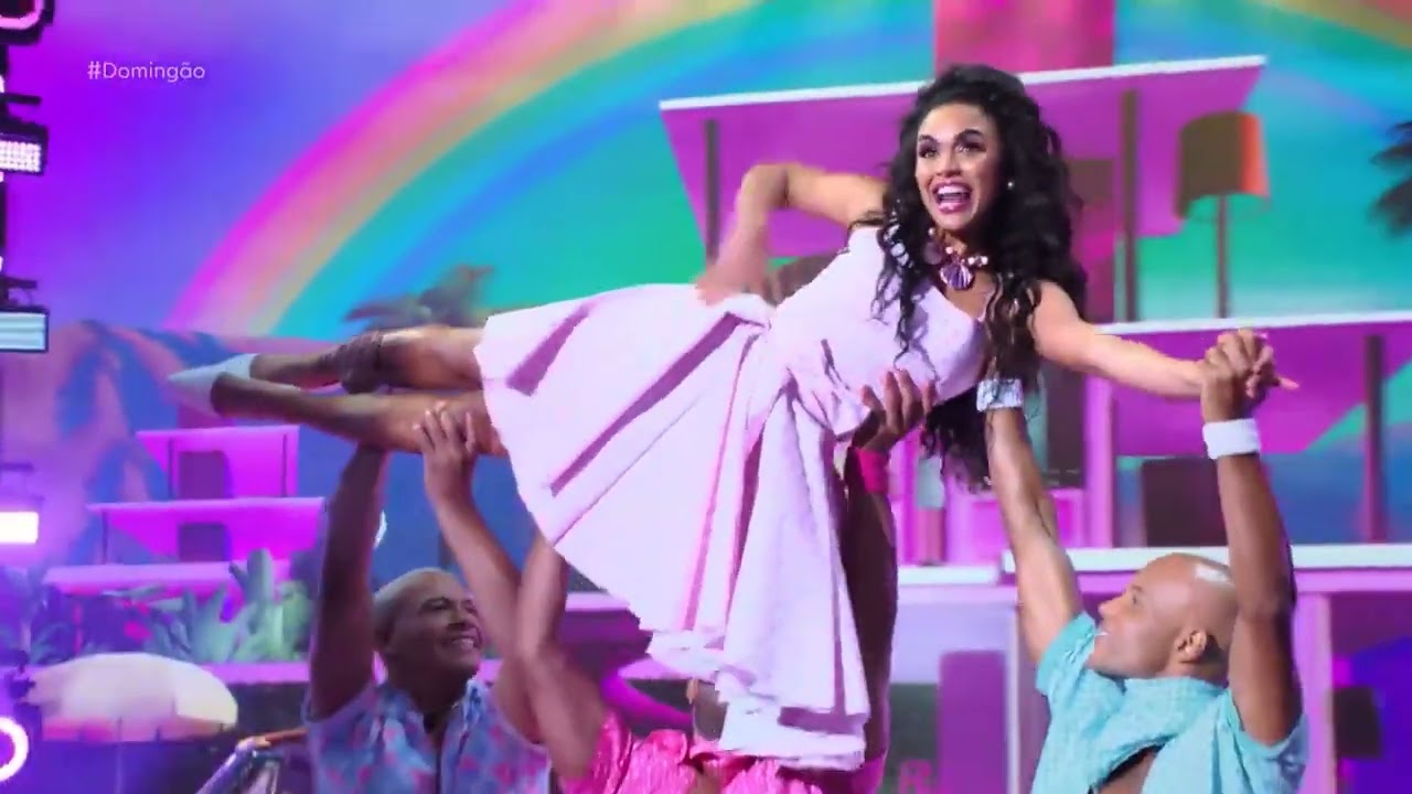 Giovana Cordeiro virou a boneca e quebrou TUDO na Batalha de Lip Sync. #Domingão