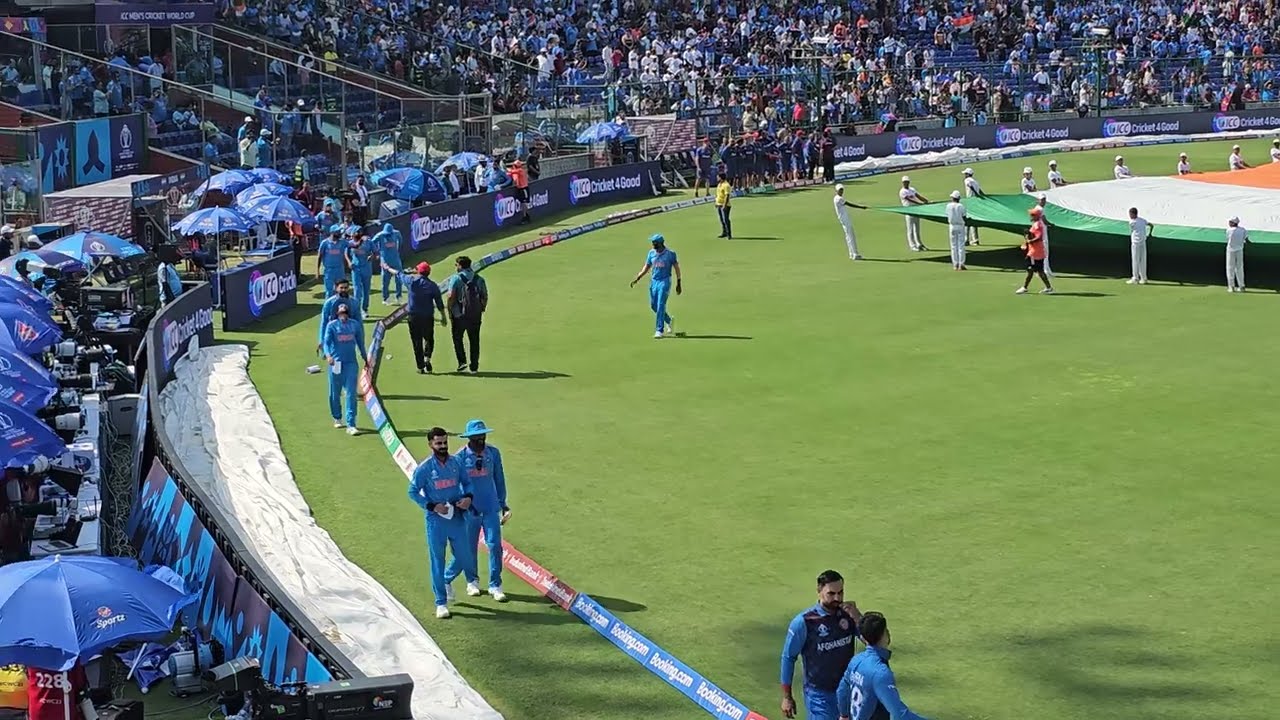 ICC ODI World Cup 2023 | India vs Afghanistan🏏 || New Delhi