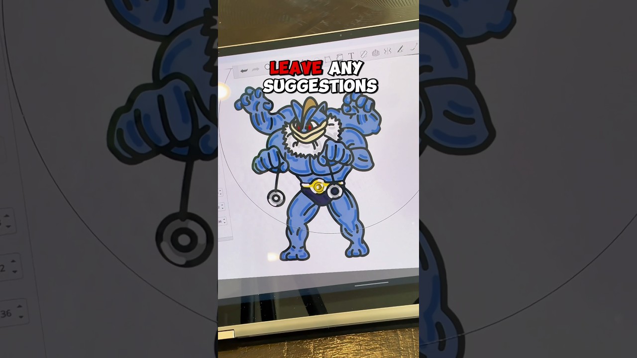 I designed a new Pokemon from Hypno and Machamp! 