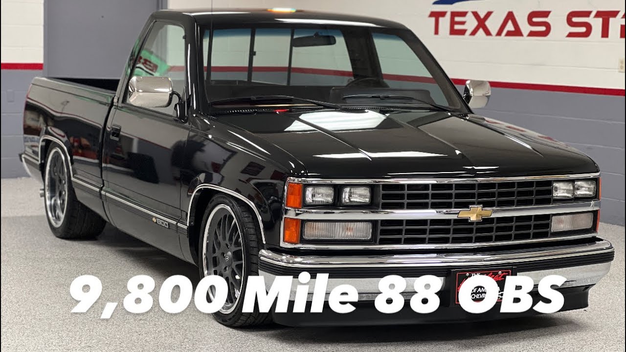 Chevrolet C1500 1988 года, пробег 9800 миль, подвеска Ridetech, кованые диски Boze, тормозные дис...