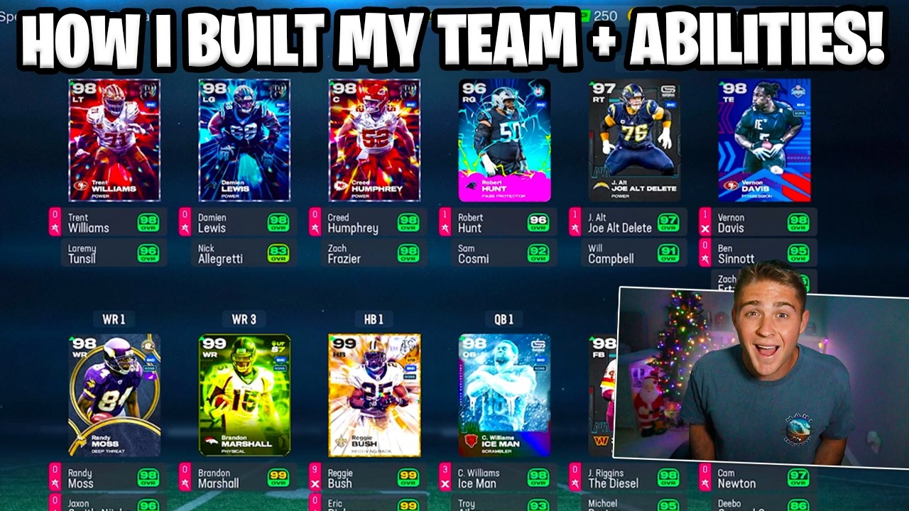 How I Built My Madden 26 Ultimate Team + Abilities I&rsquo;m Using! (Ring of Honor & Season 7 Updae!)