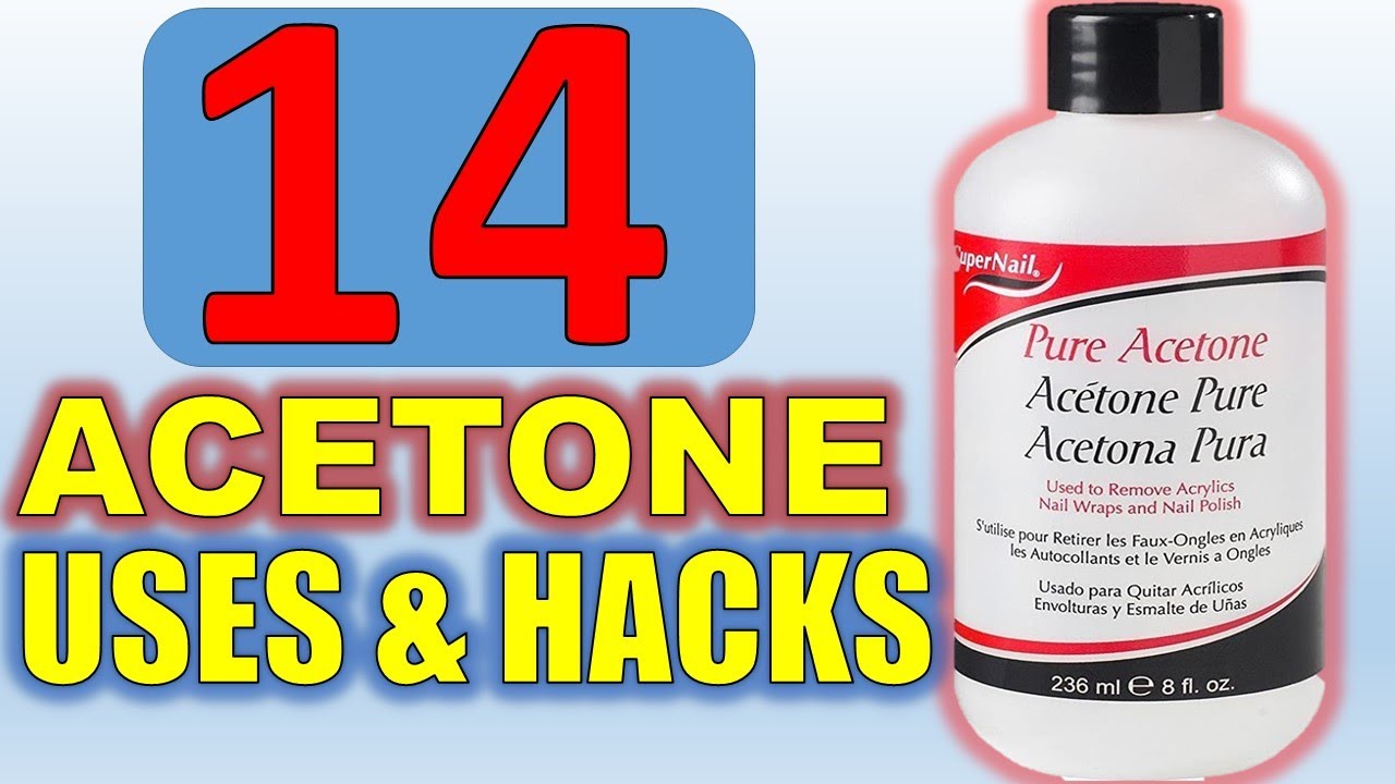 14 Surprising Acetone (Nail Polish Remover) Uses & Hacks Around The Home