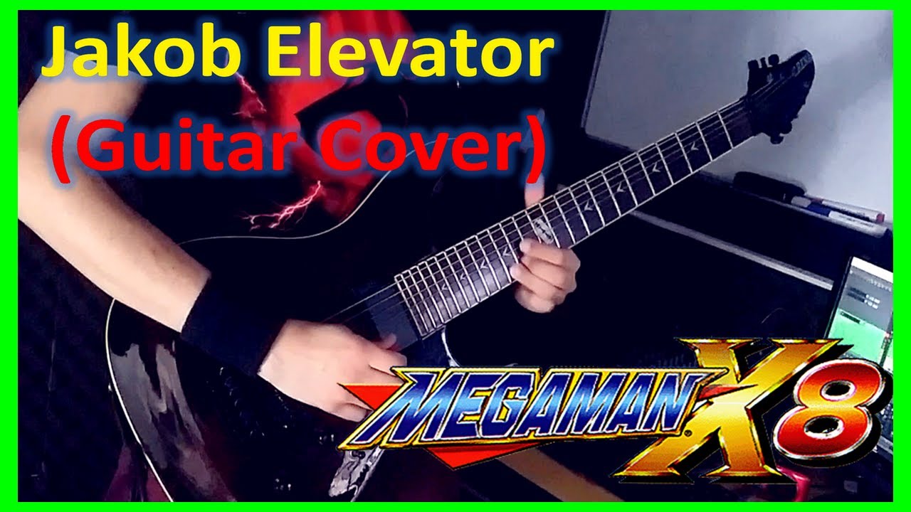 Megaman X8 - Jakob Orbital Elevator (Guitar Cover) #megamanx8 #rockmanx8