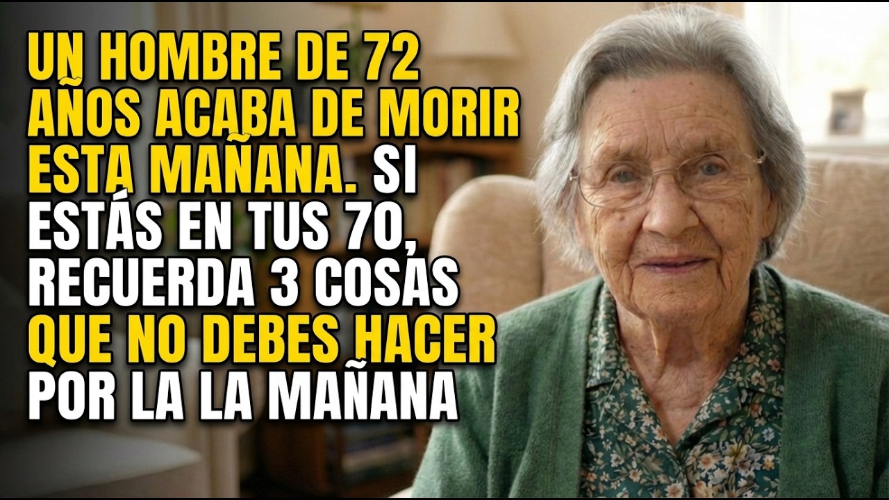 Tengo 83 Años. Un Hombre De 72 Años Falleció Esta Mañana: ¿Qué Podemos Aprender?
