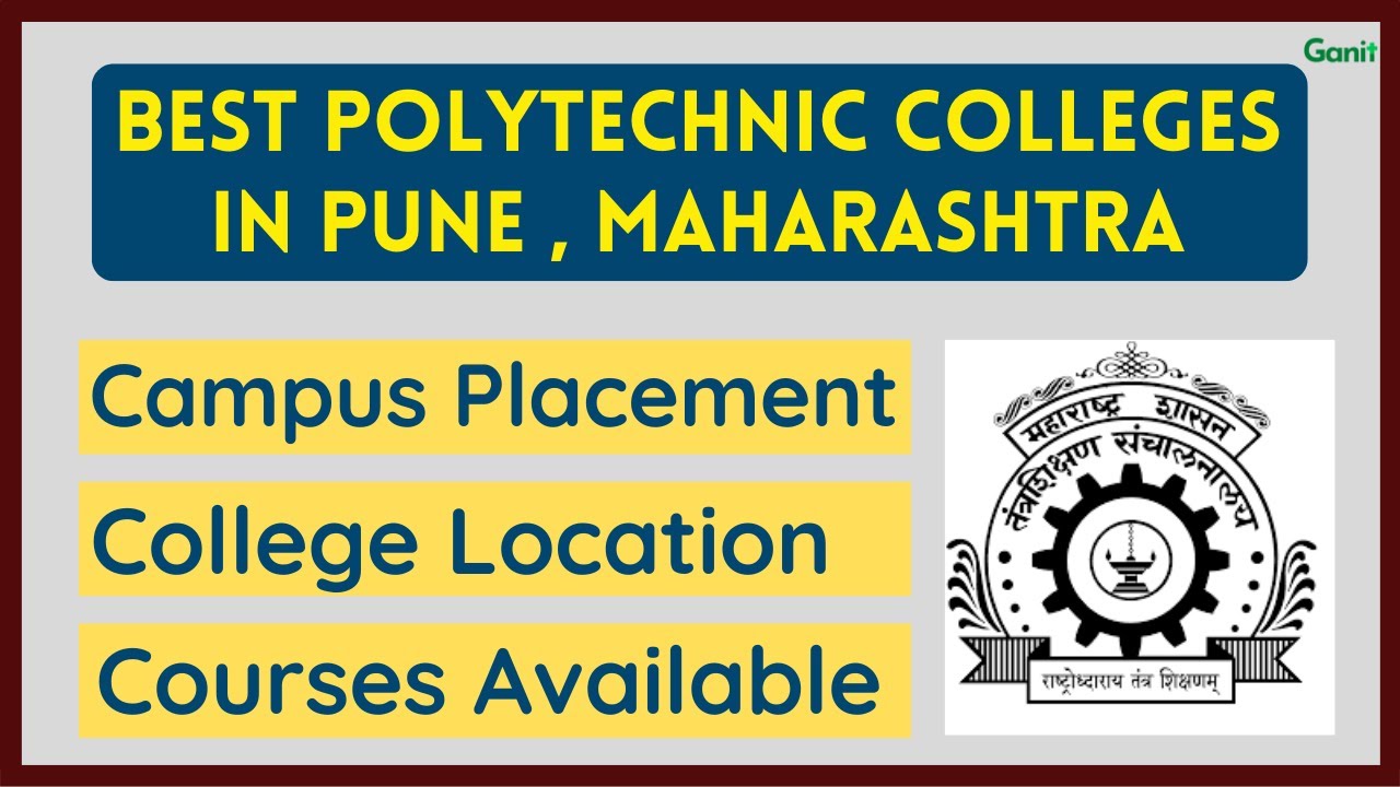 Top 5 Best Polytechnic Colleges in Pune | Maharashtra | Best Diploma Colleges in Maharashtra