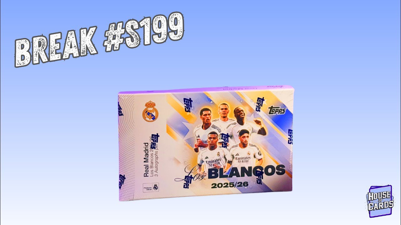 Break #199 Topps Los Blancos 2025/26