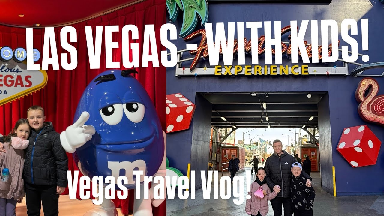 LAS VEGAS | TRAVEL VLOG | VEGAS WITH KIDS