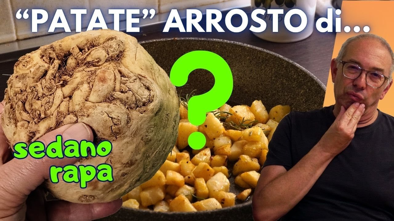 Sedano rapa: può davvero sostituire le patate arrosto?