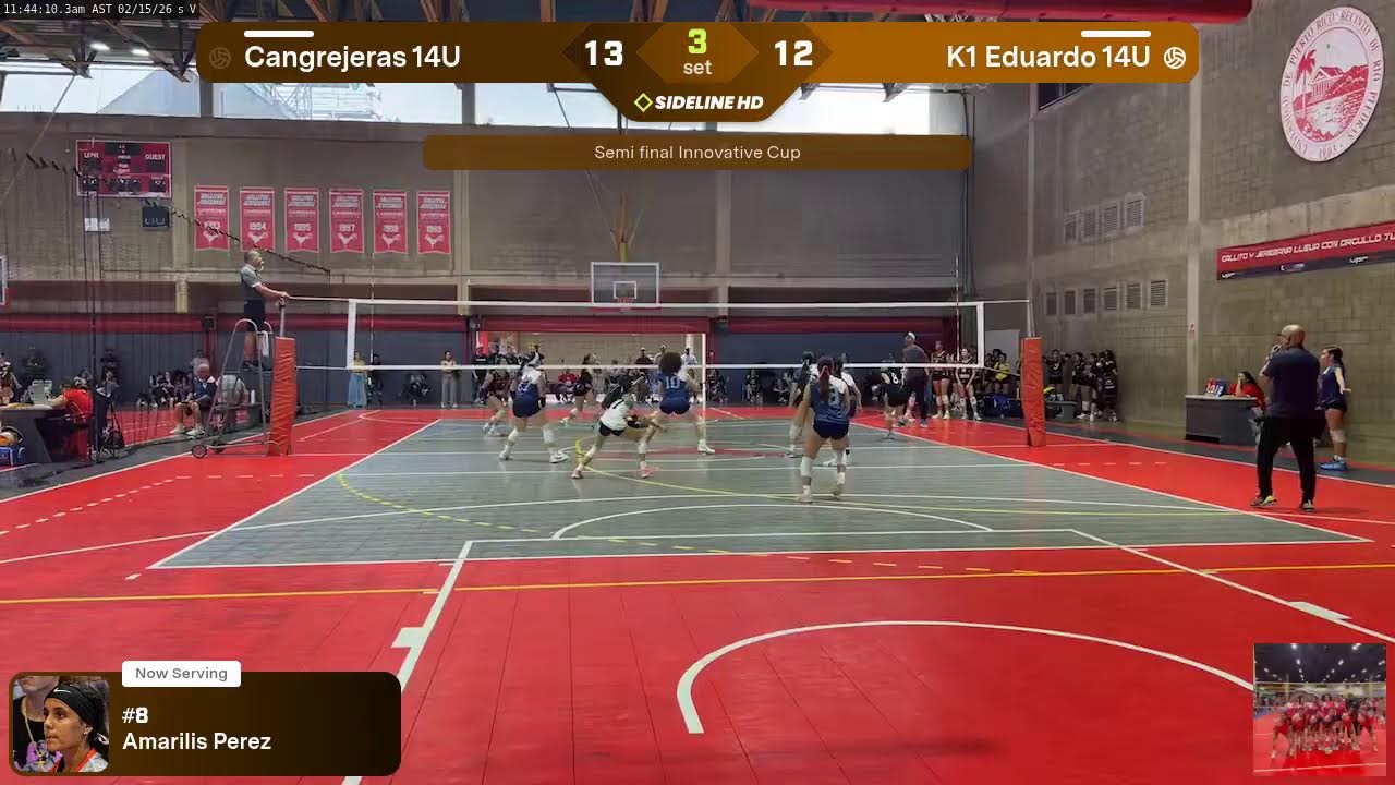 K1 Eduardo 14U vs. Cangrejeras 14U (2026.02.15)