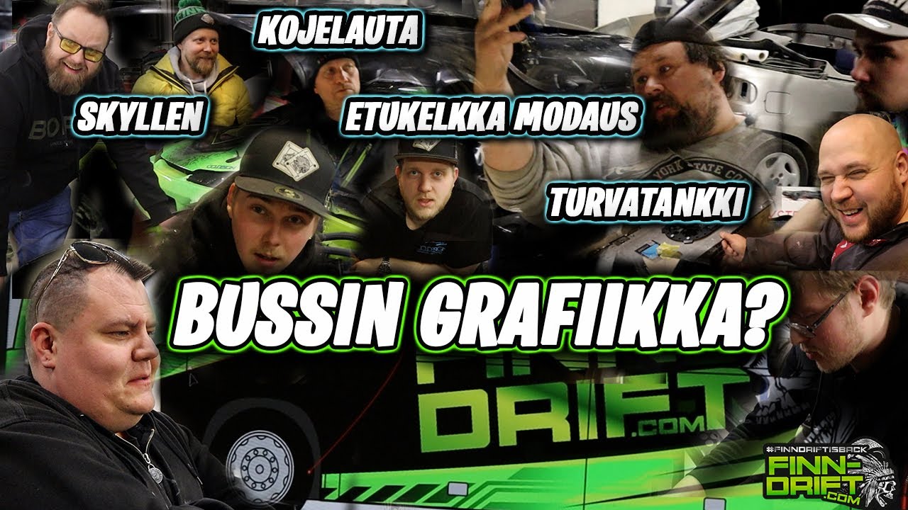 Skyline Etukelkan modaus, Turvatankki, Kojelauta | Bussin teipit | Skyline 2023 osa 2