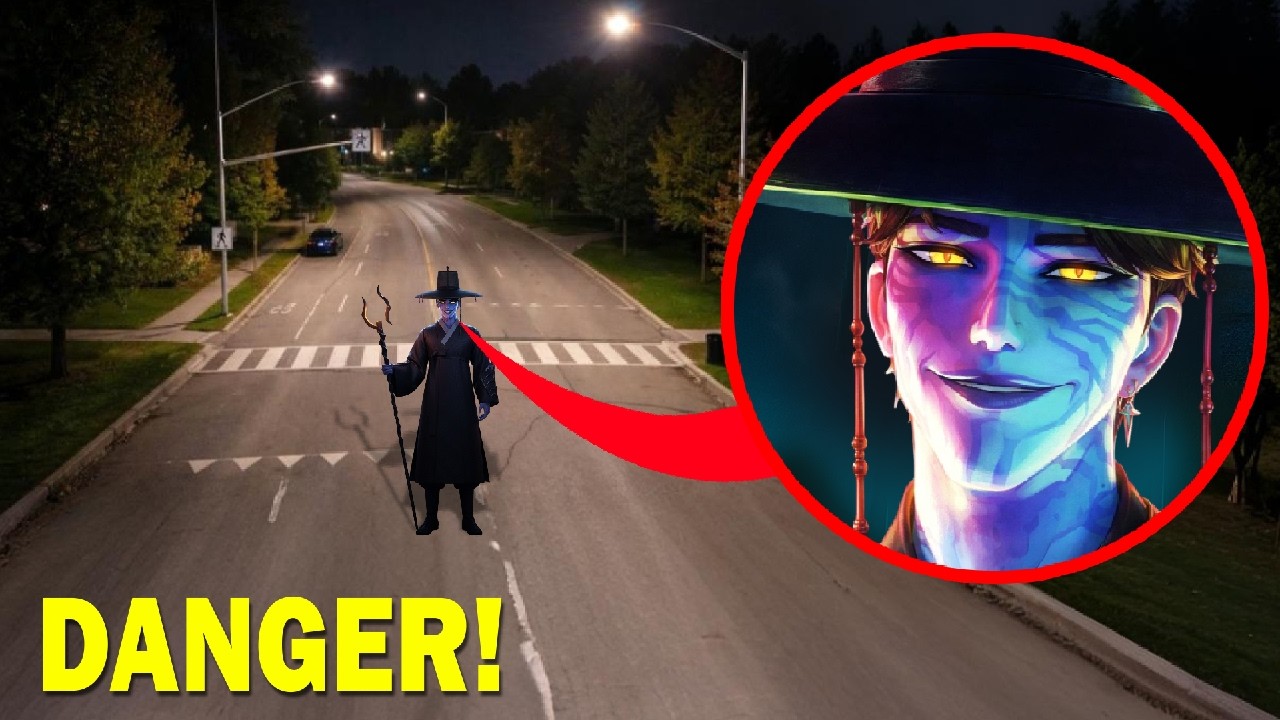 If you ever see Jinu from Kpop Demon Hunters at your house, You need to GET OUT and CALL for HELP!