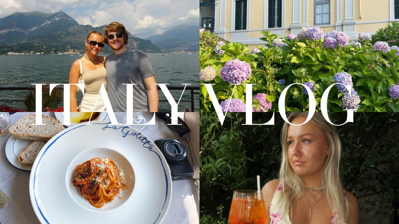 VLOG | a few days in Italy 🧺🛩️🤍