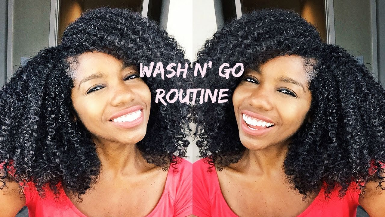 My Wash and Go | Curly Hair Routine for Bouncy Fluffy Hair