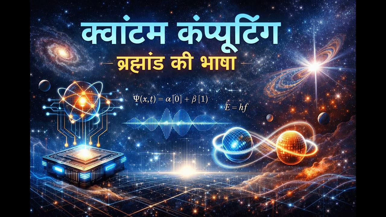क्वांटम कंप्यूटिंग: ब्रह्मांड की भाषा | भविष्य की सबसे शक्तिशाली तकनीक समझें