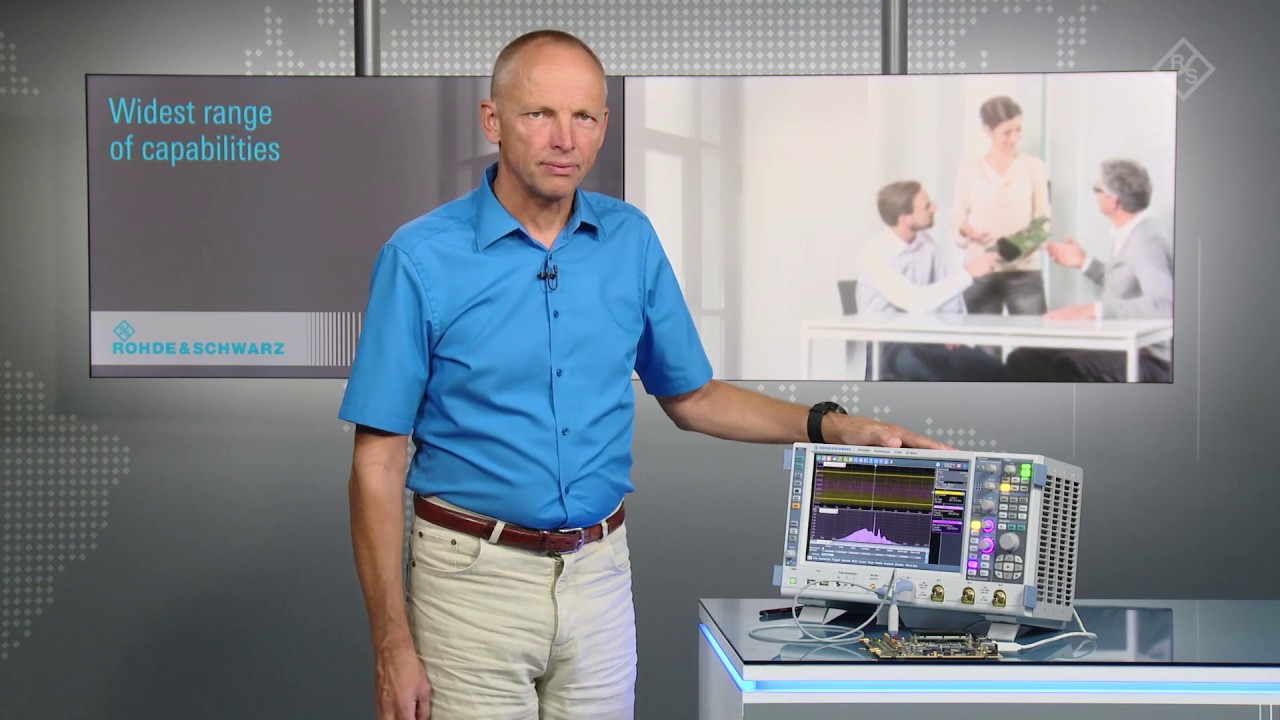 R&S RTO digital oscilloscope: Deep toolset for signal analysis