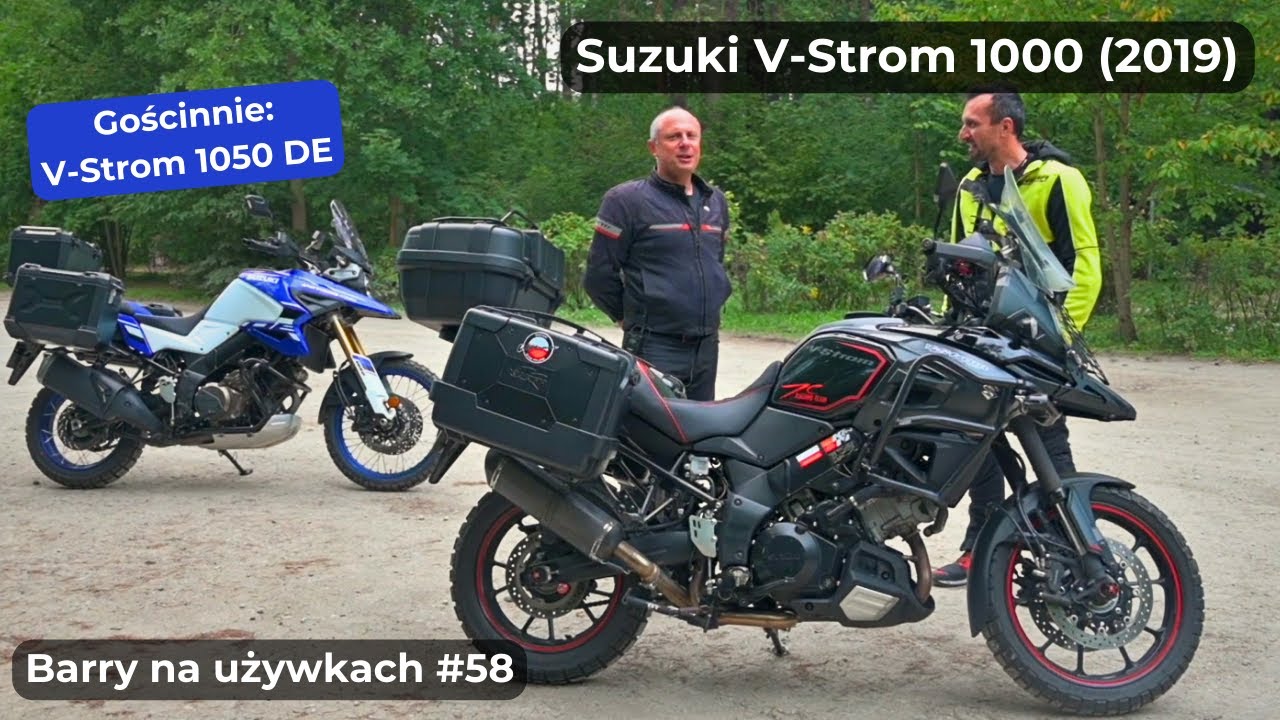 Suzuki V-Strom 1000 (2019) po 42 000 km 💥 Gościnnie: Suzuki V-Strom 1050 DE 💥 Barry na używkach