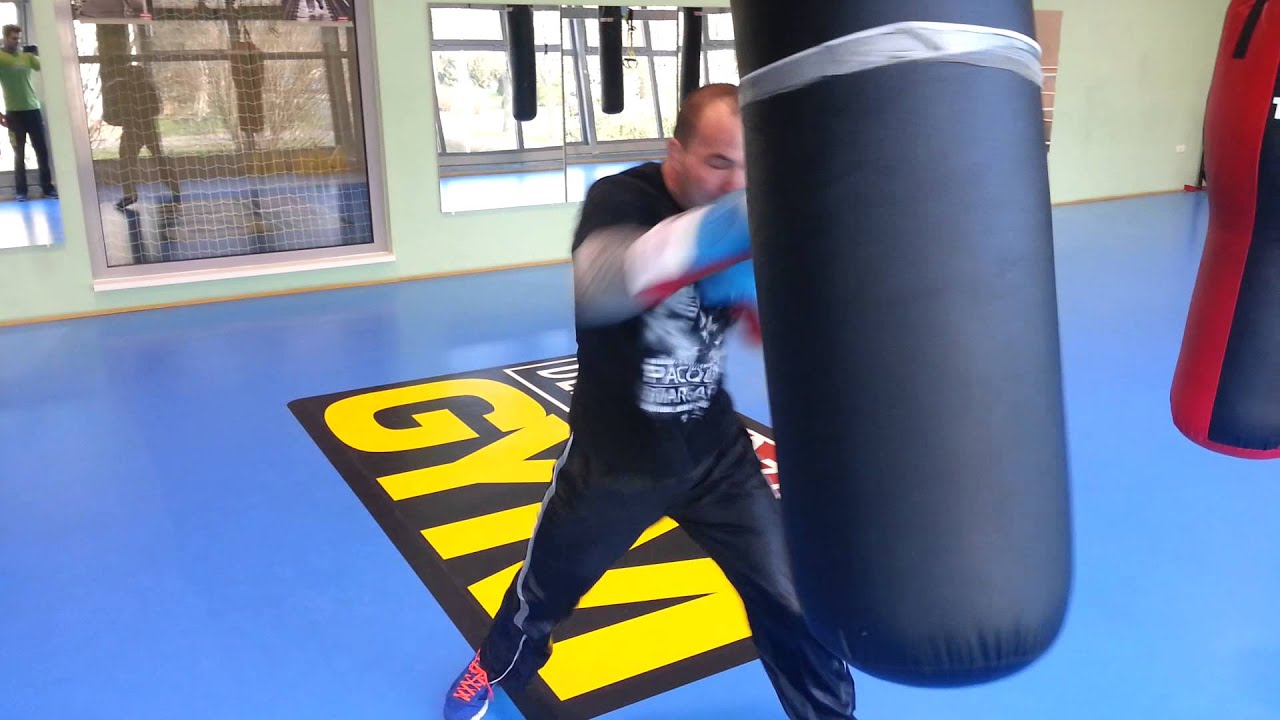 Dejan Zavec during training, January 2013